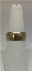14k Solid Yellow Gold 7.8mm Unisex Wedding Band Size 7 6.1G